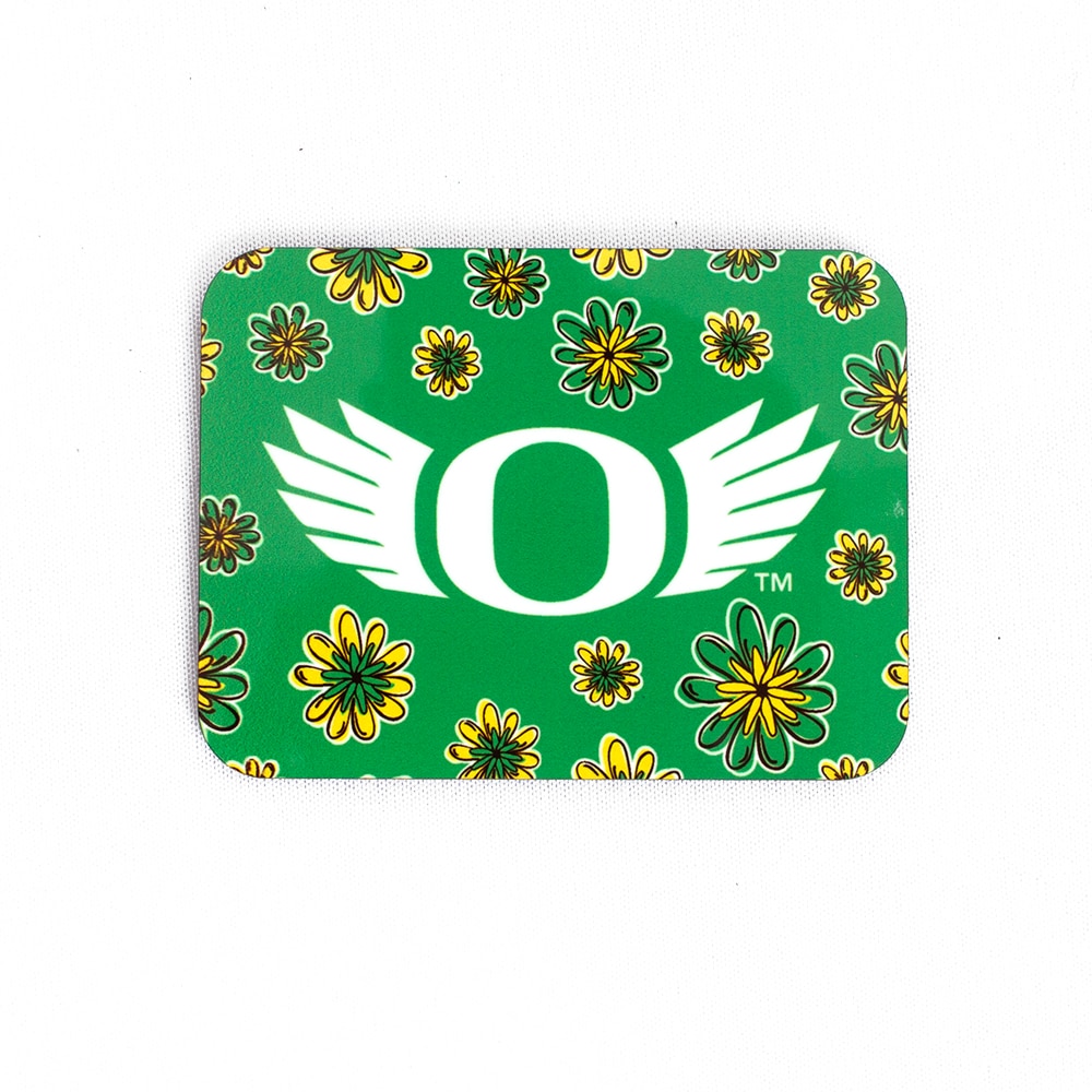 O Wings, Spirit Product, White, Magnets, Gifts, 3"x4", Daisy Pattern, Quincy, Rectangular, 834090